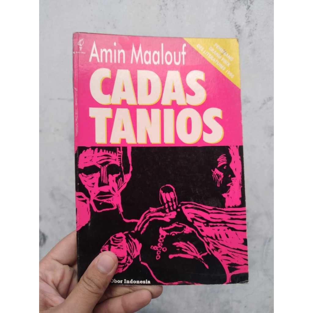 [BERUANG PRELOVED] Buku Cadas Tanios Penulis: Amin Maalouf