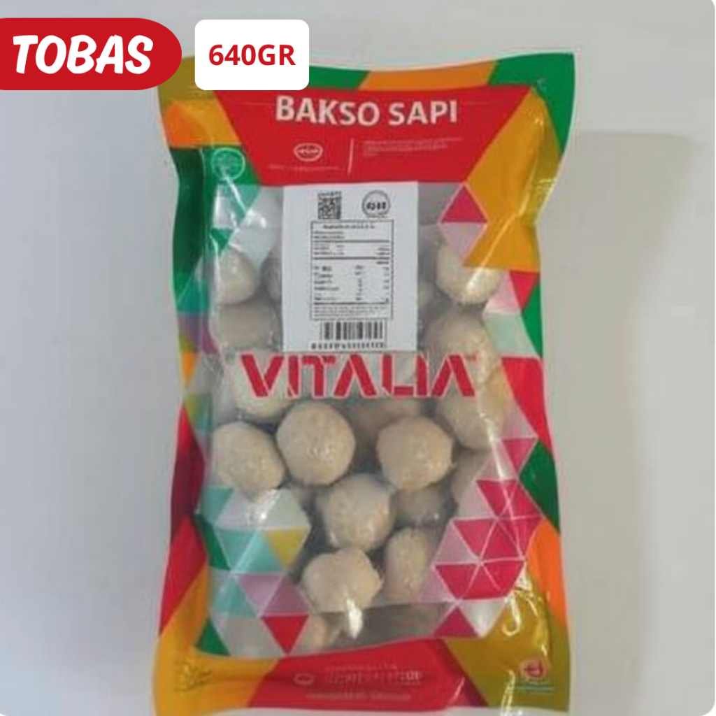 

Vitalia Bakso Sapi 640gr – Bakso Daging Sapi Asli Beku Siap Masak, Cocok untuk Kuah, Goreng, Mi & Campuran Masakan