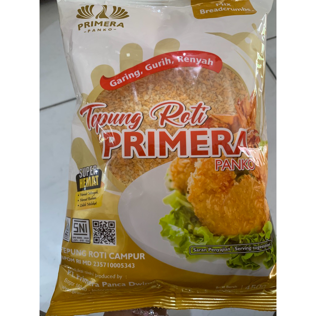 

Tepung roti primera mix 450g