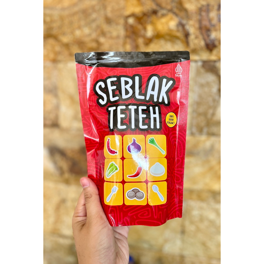 

seblak kemasan seblak teteh varian original