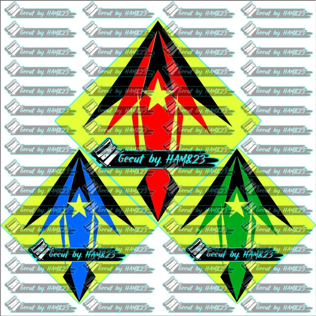 SABLON KERTAS LAYANG-LAYANG