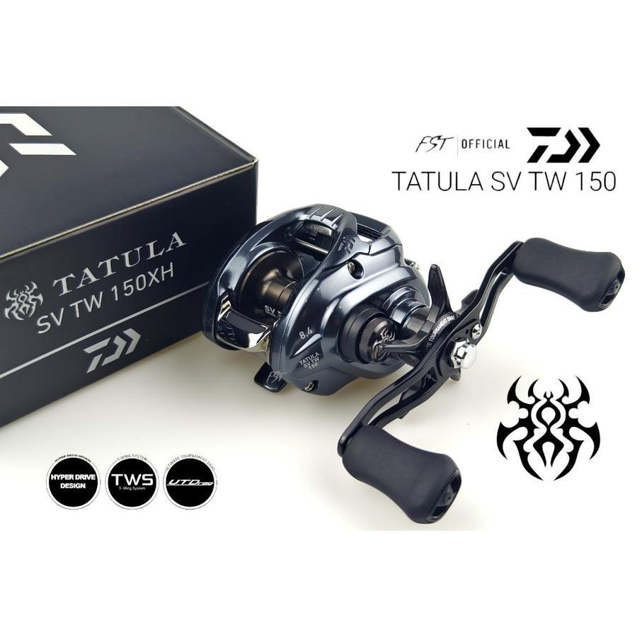 Gulungan Reel Pancing Daiwa Tatula SV TW 150 Model 2024 BC Bait Casting Reel Pancing - #150XHL