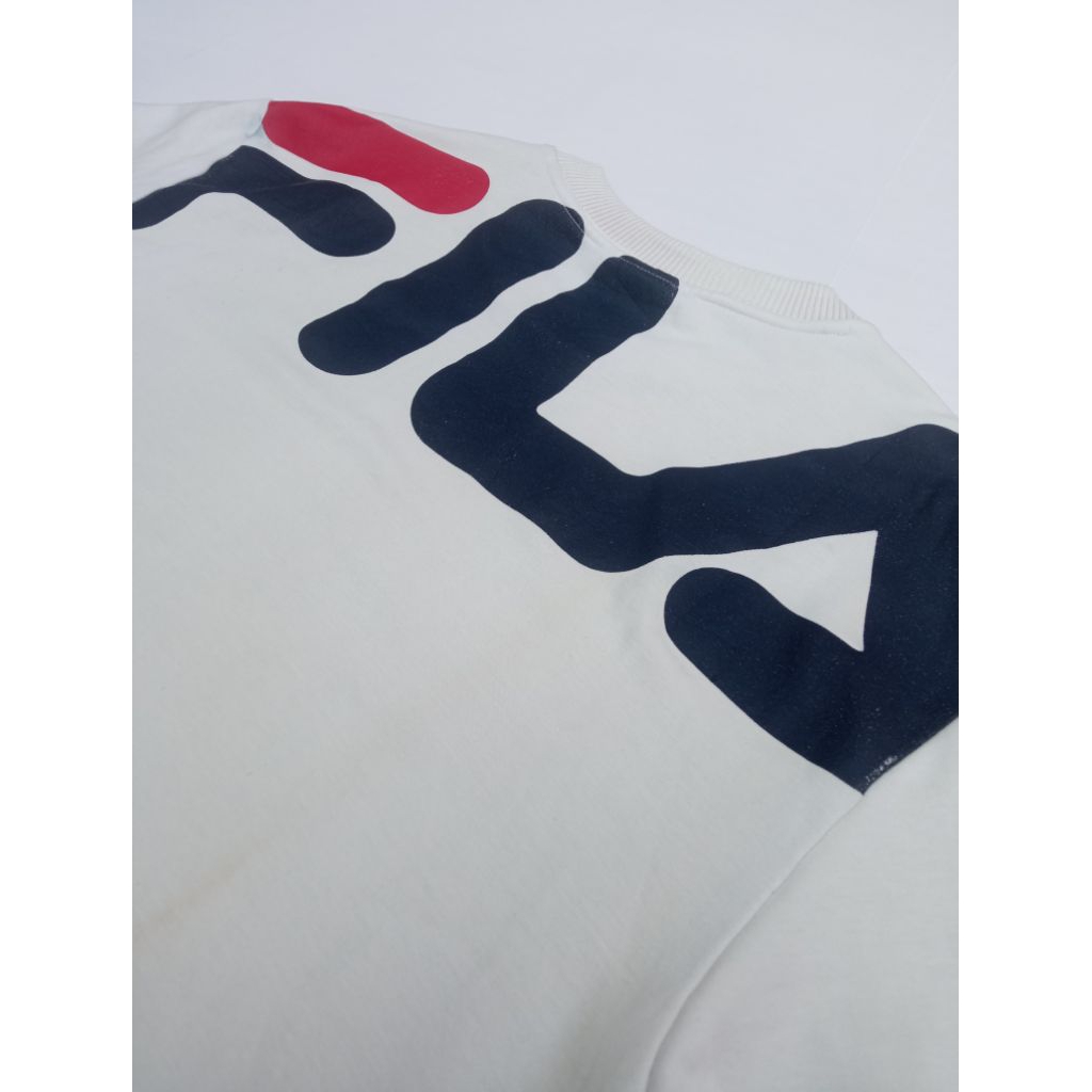 Crewneck second Fila rare Big Logo casual