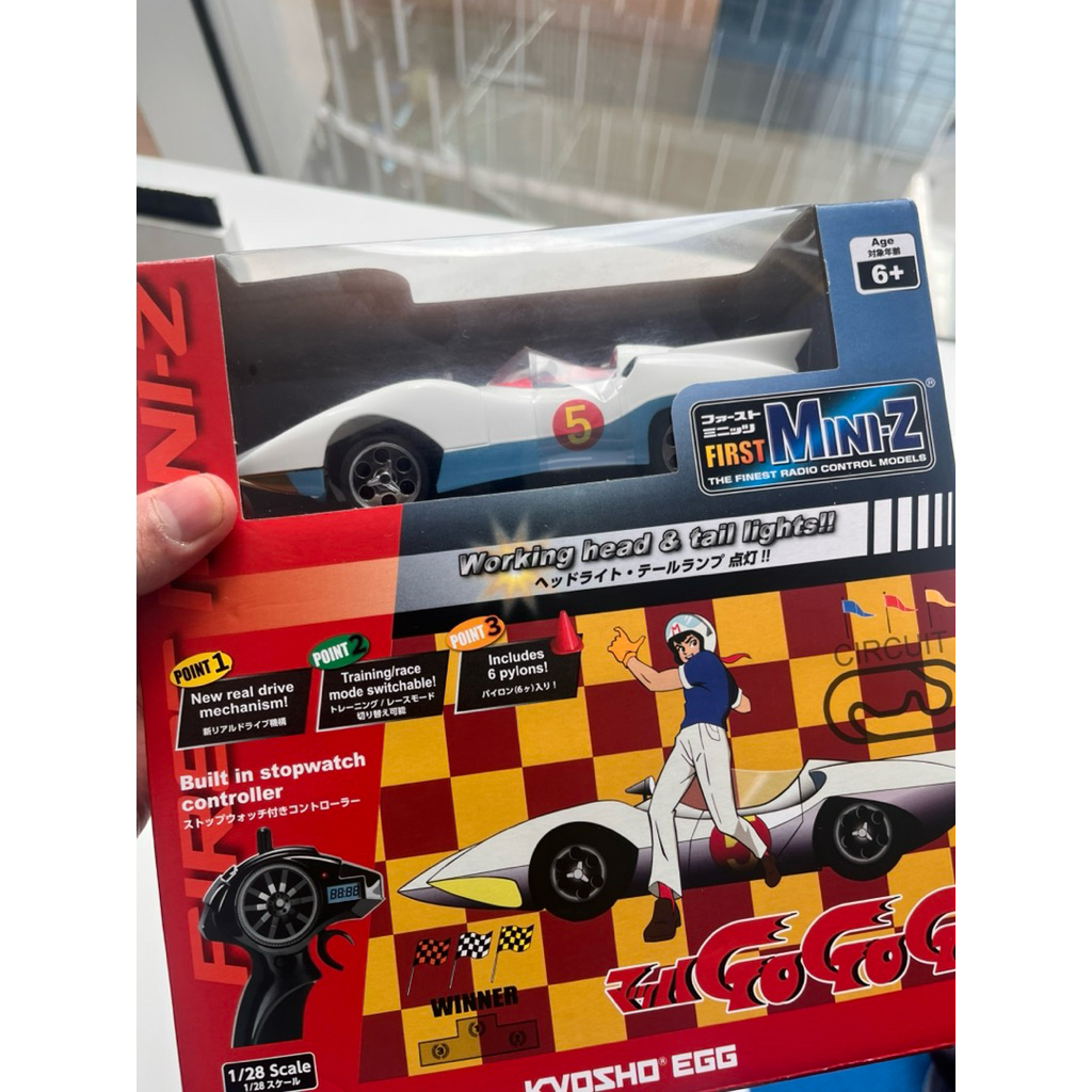 First MiniZ Kyosho Egg Speed Racer