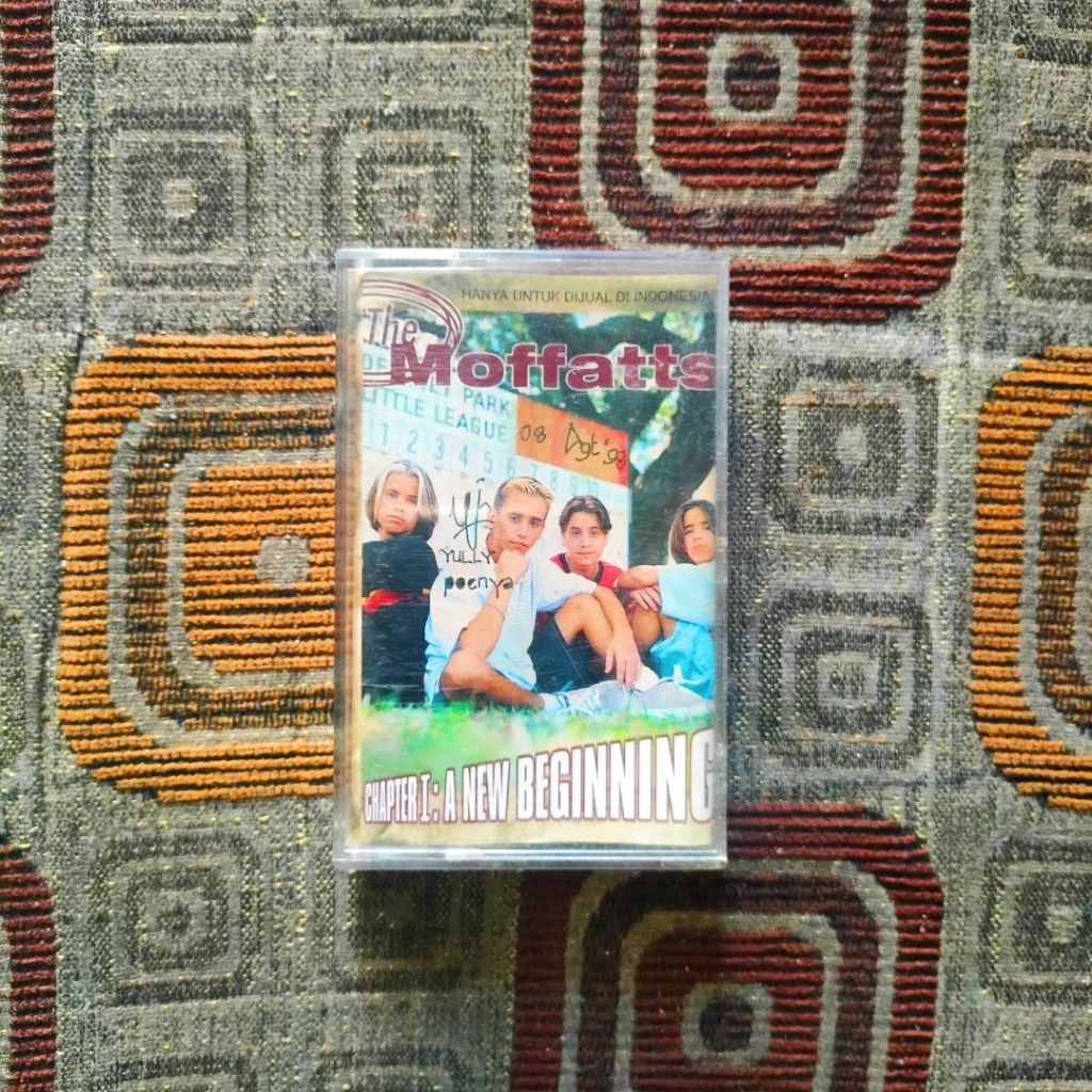 kaset pita THE MOFFATTS - A NEW BEGINNING
