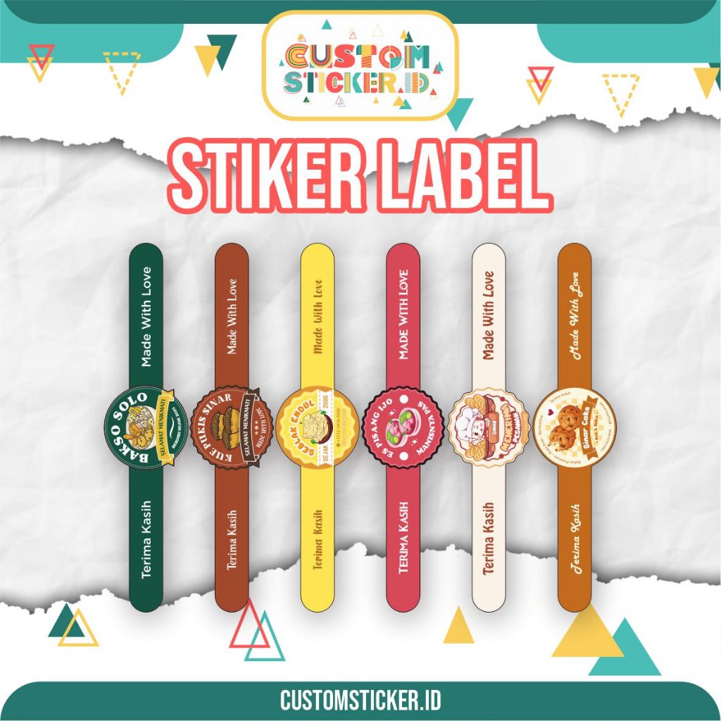 

Stiker Label Custom Free Template