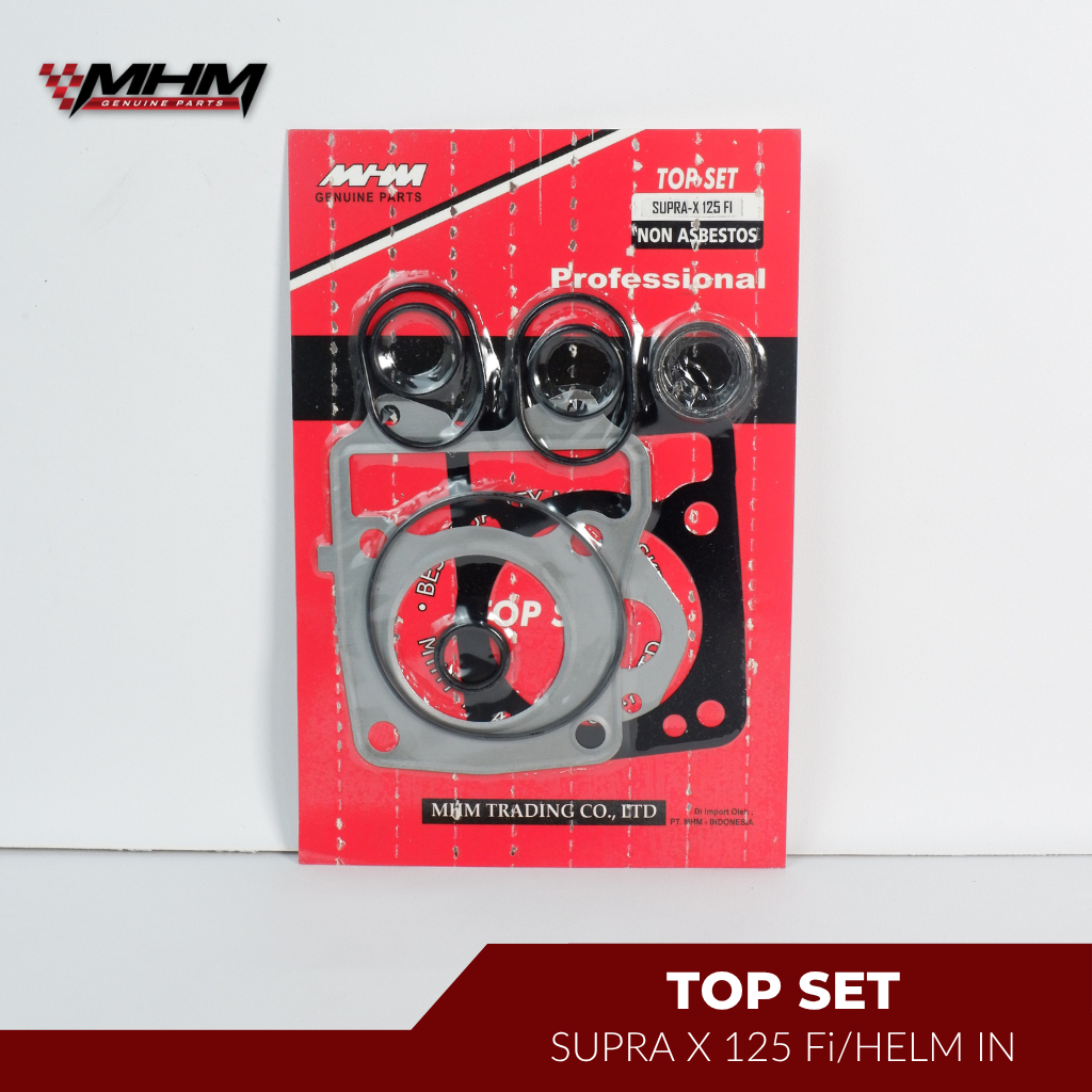 MHM Top Set Supra X 125 Fi / Helm In | Paking Top Set Supra X 125 Fi / Helm In | Oem Quality
