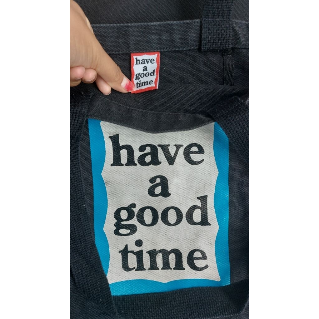 totebag hagt/totebag have a good time original/tas