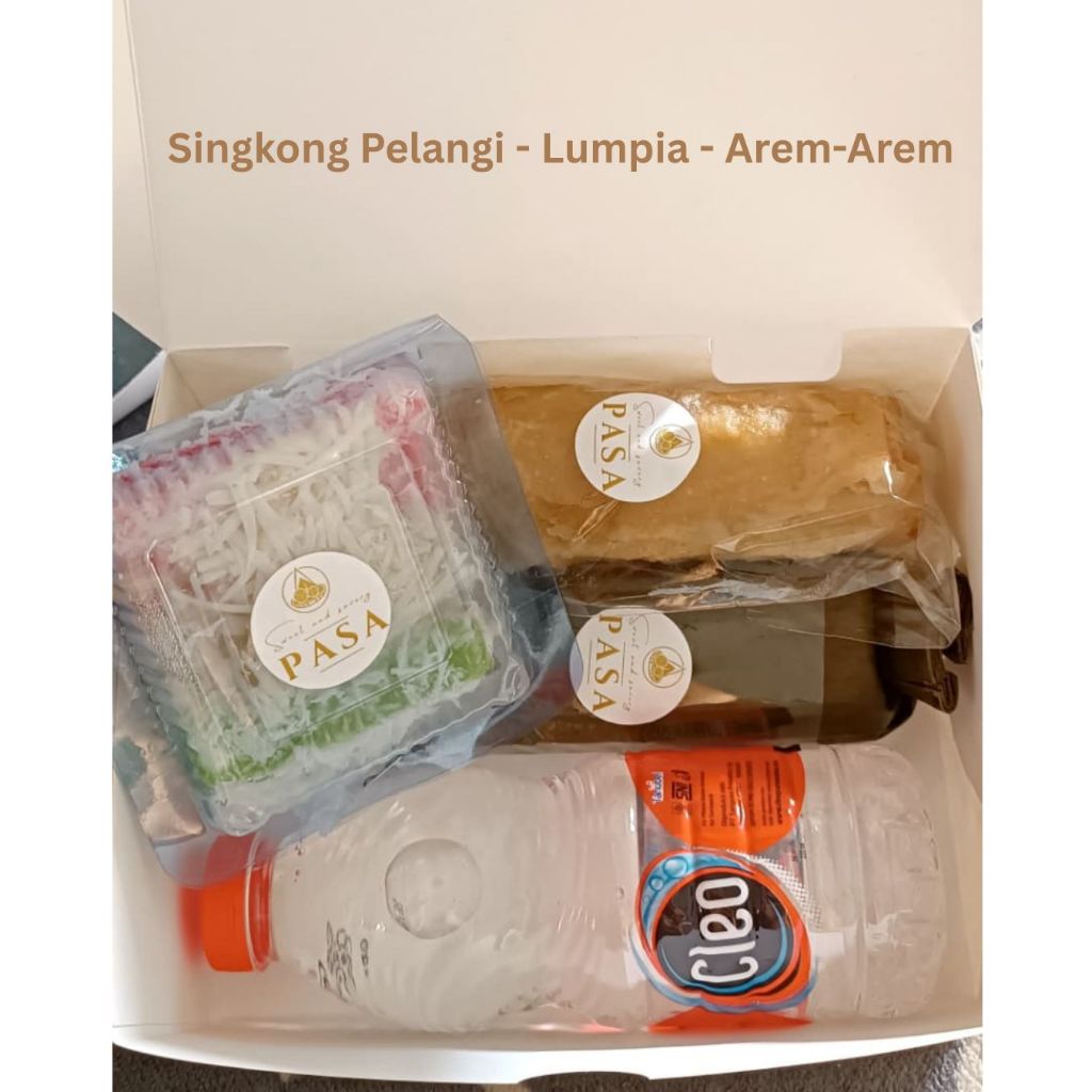 

Paket Snack Box 15.000 an - Snack Meeting, Event, Arisan, Acara - Jajanan Tradisional - Kue Basah, Snack Box