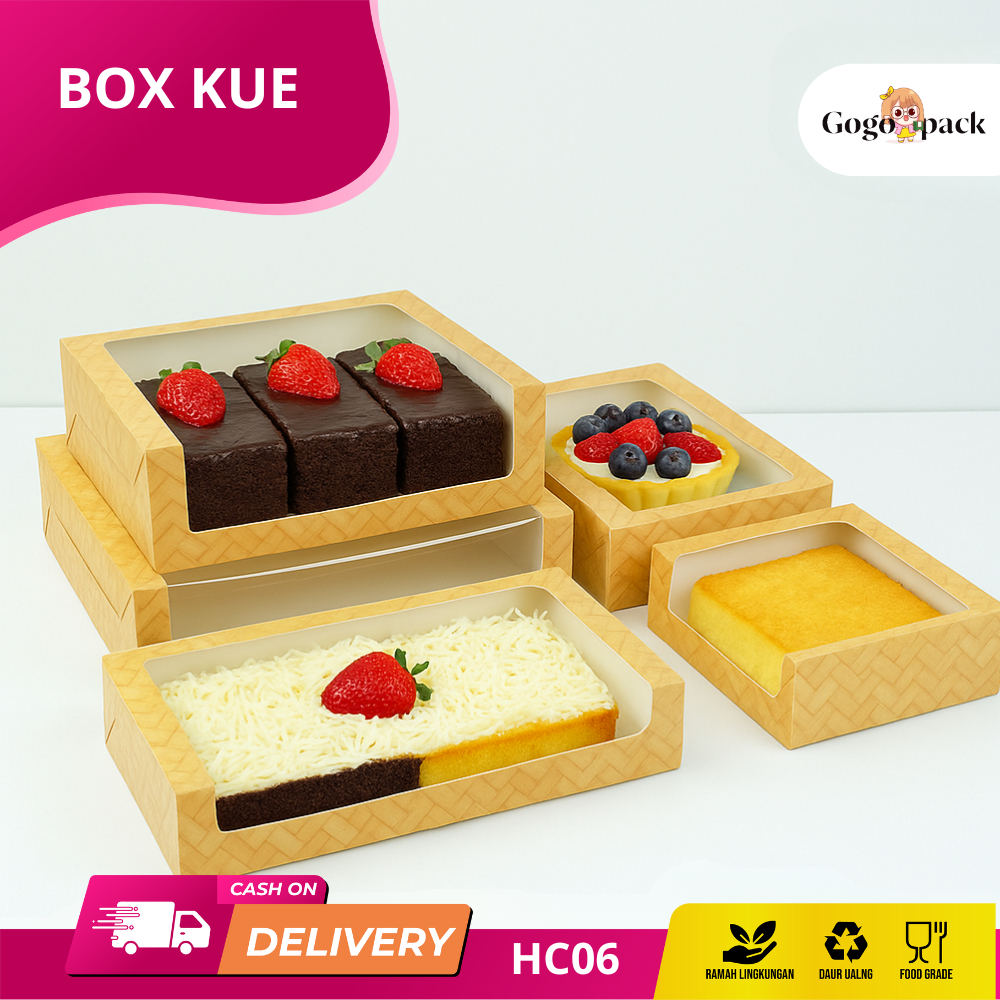 

Kotak Snack motif Anyam Coklat / Box Ivory jendela mika / Dus Brownies Motif Anyam Coklat / Dus Kue / Dus Donat / Dus Bolen / Kotak Brownies / Box Brownies Mika / Box Spiku / Kotak Kue / Kotak Roll Cake Donut / Box Donut / Dus Donat / Kotak Nasi | HC06L