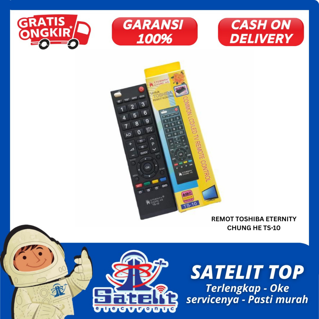 REMOT TOSHIBA ETERNITY CHUNG HE TS-10