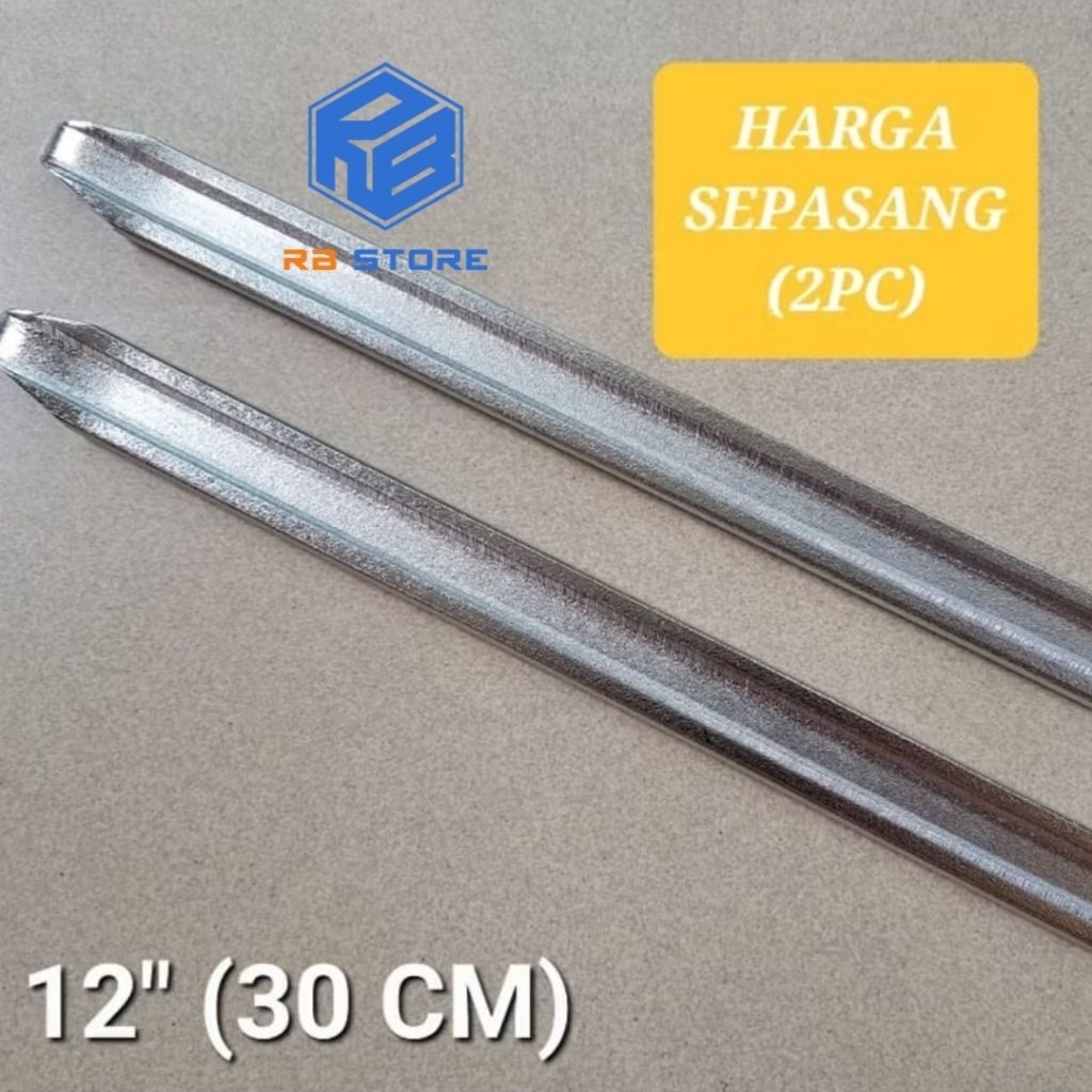 Congkelan Ban Alat Congkel Ban Motor 12 INCHI Cungkil Ban (30 CM) 2 Pcs