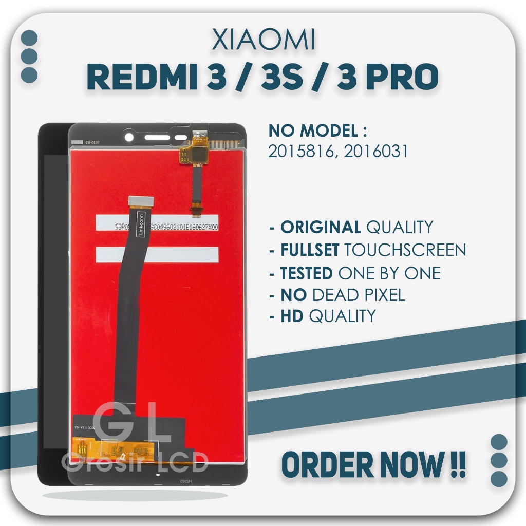 Grosir LCD Xiaomi Redmi 3 / LCD Redmi 3S / LCD Redmi 3 Pro - Fullset Touch Screen