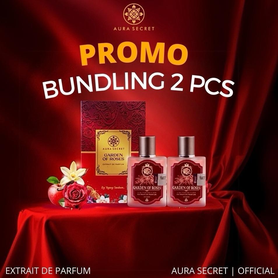PARFUM AURA - BUNDLING 2 PCS ( DUA ) PARFUM Garden OF Roses
