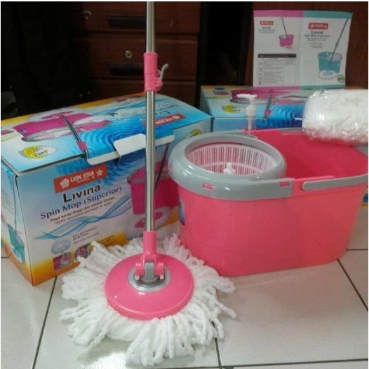 Lion Star MOP Pel Lantai putar LIVINA BM-45