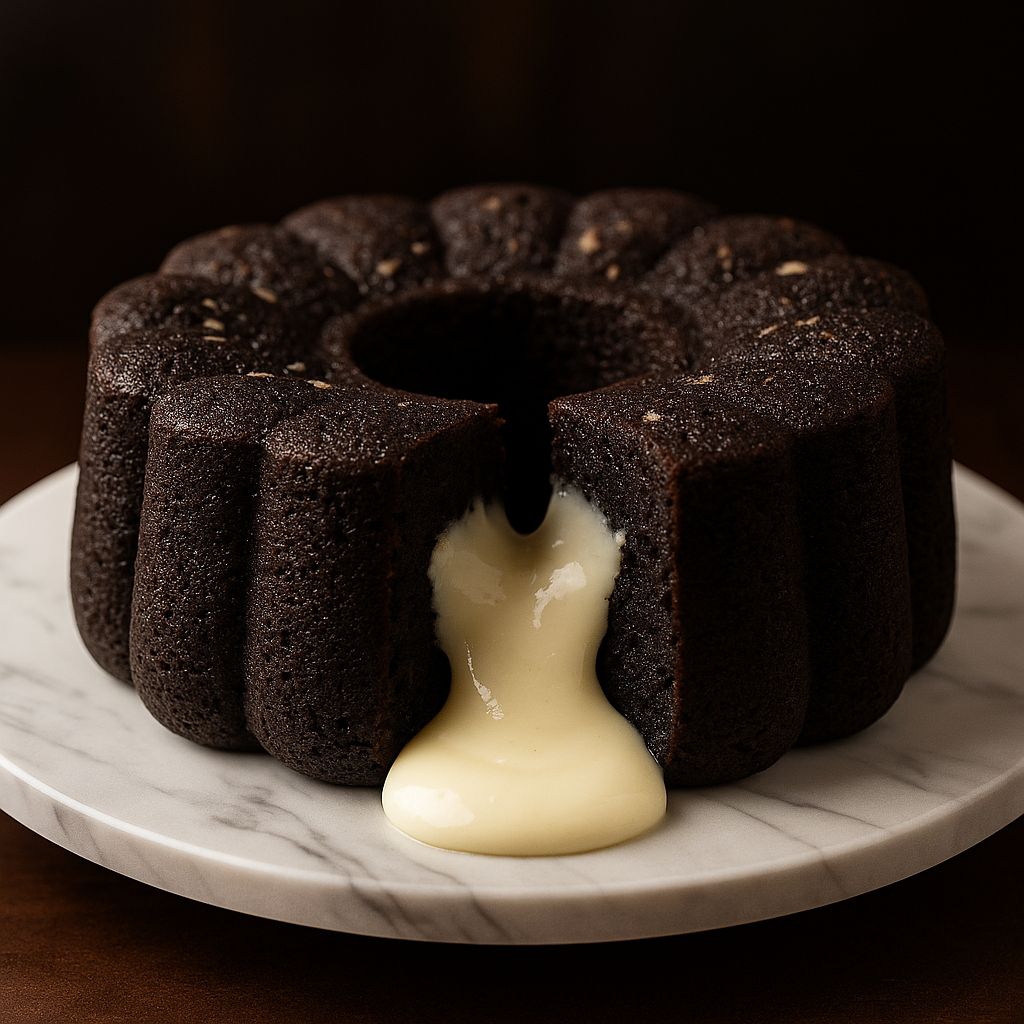 

Bolu ketan hitam lumer