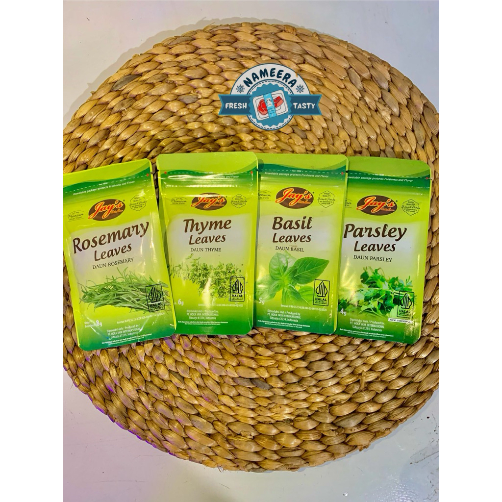 

JAY'S basil,thyme,rosemary,parsley 8g