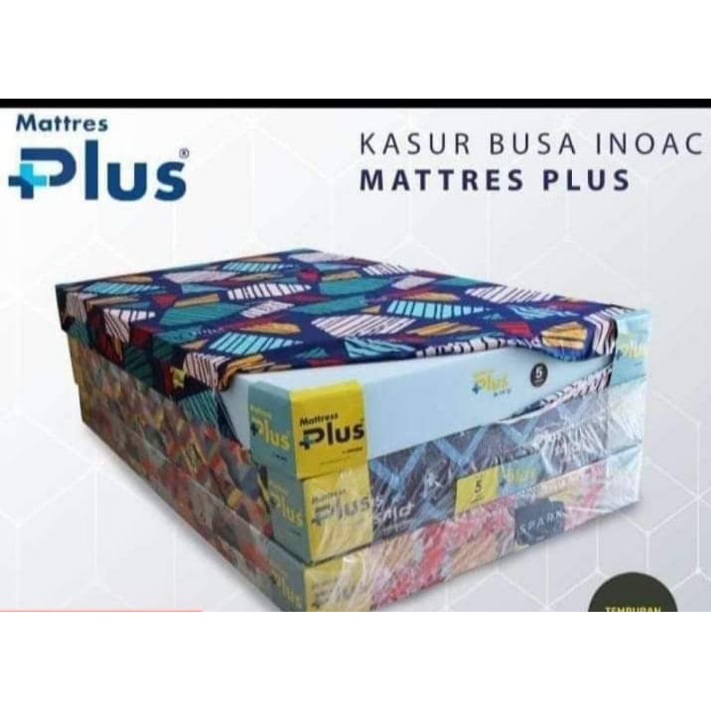 KASUR BUSA INOAC MATRAS PLUS TEBAL 20 CM 30 CM GARANSI 5 TAHUN 10 TAHUN / KASUR INOAC M PLUS 180x200