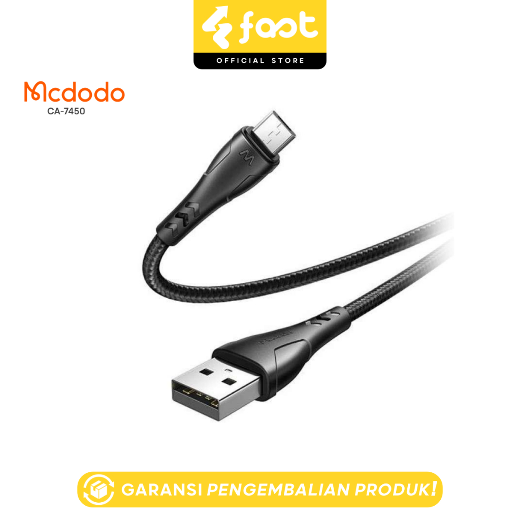 Mcdodo Kabel Data Fast Charging 20Cm Original Micro USB / Type-C / Lightning Kabel Data Pendek 20cm