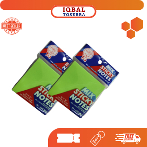 

STICKY NOTE TJ-654 MIX WARNA WARNI /PENANDA TULISAN DIBUKU Alat Paper Stationery - ALAT TULIS SEKOLAH KANTOR