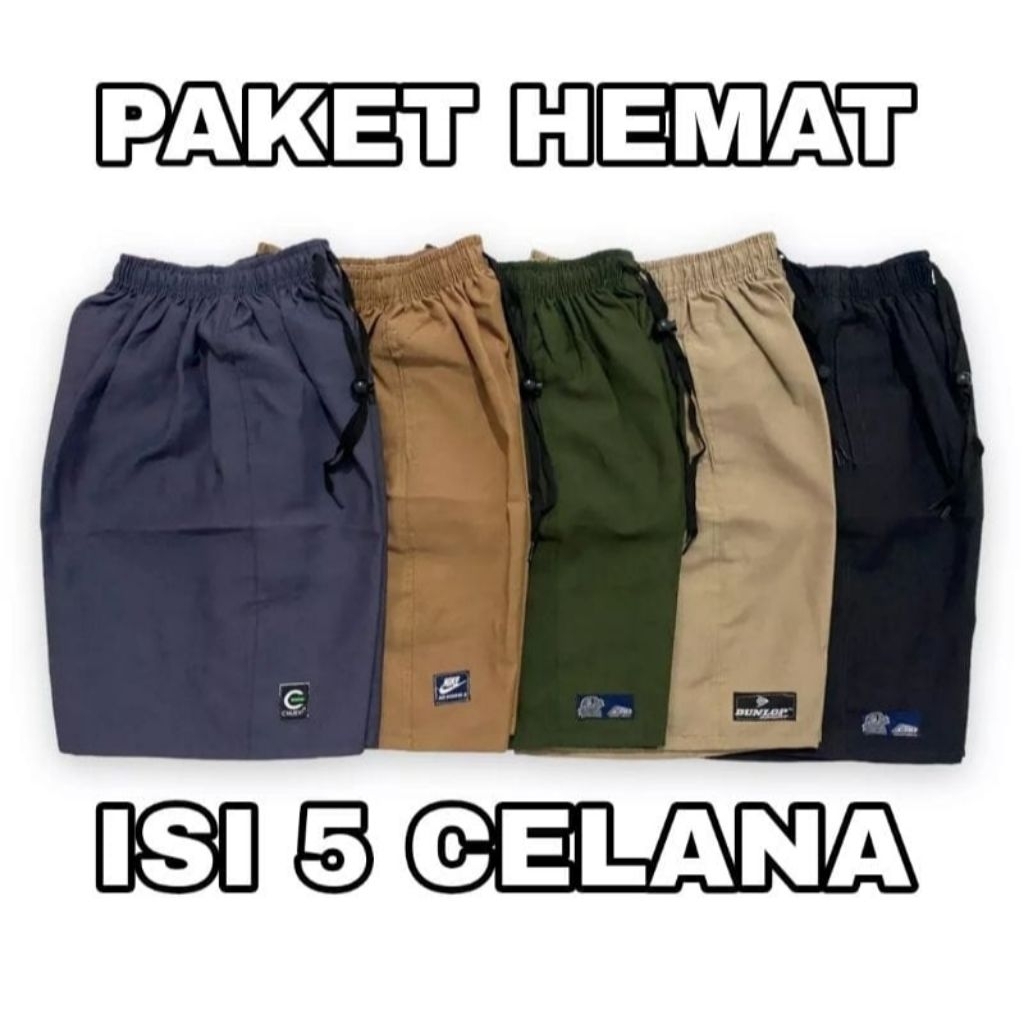 PROMO 5 PCS CELANA PENDEK BOARDSHOT/CELANA PENDEK PRIA
