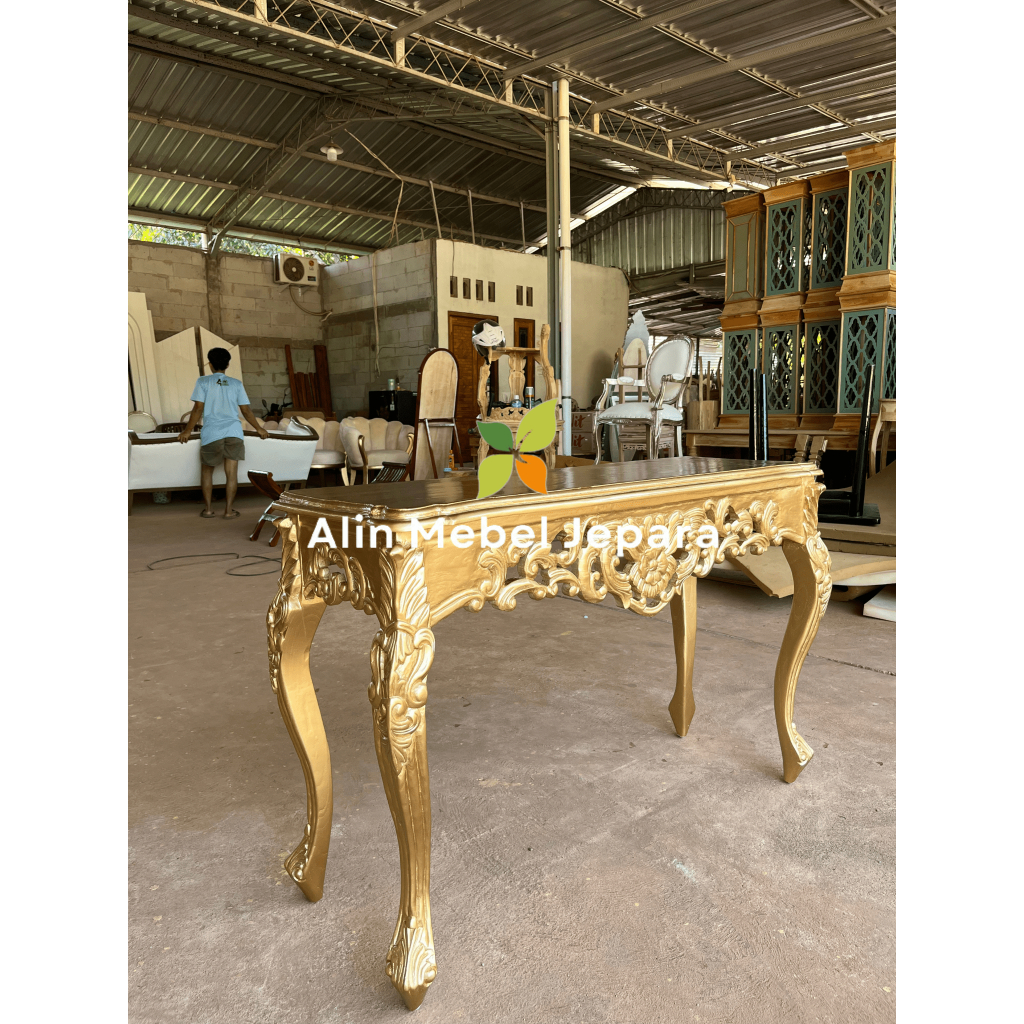 Meja konsul, Meja tv, Meja bunga, meja hias, Dekorasi pelaminan terbaru