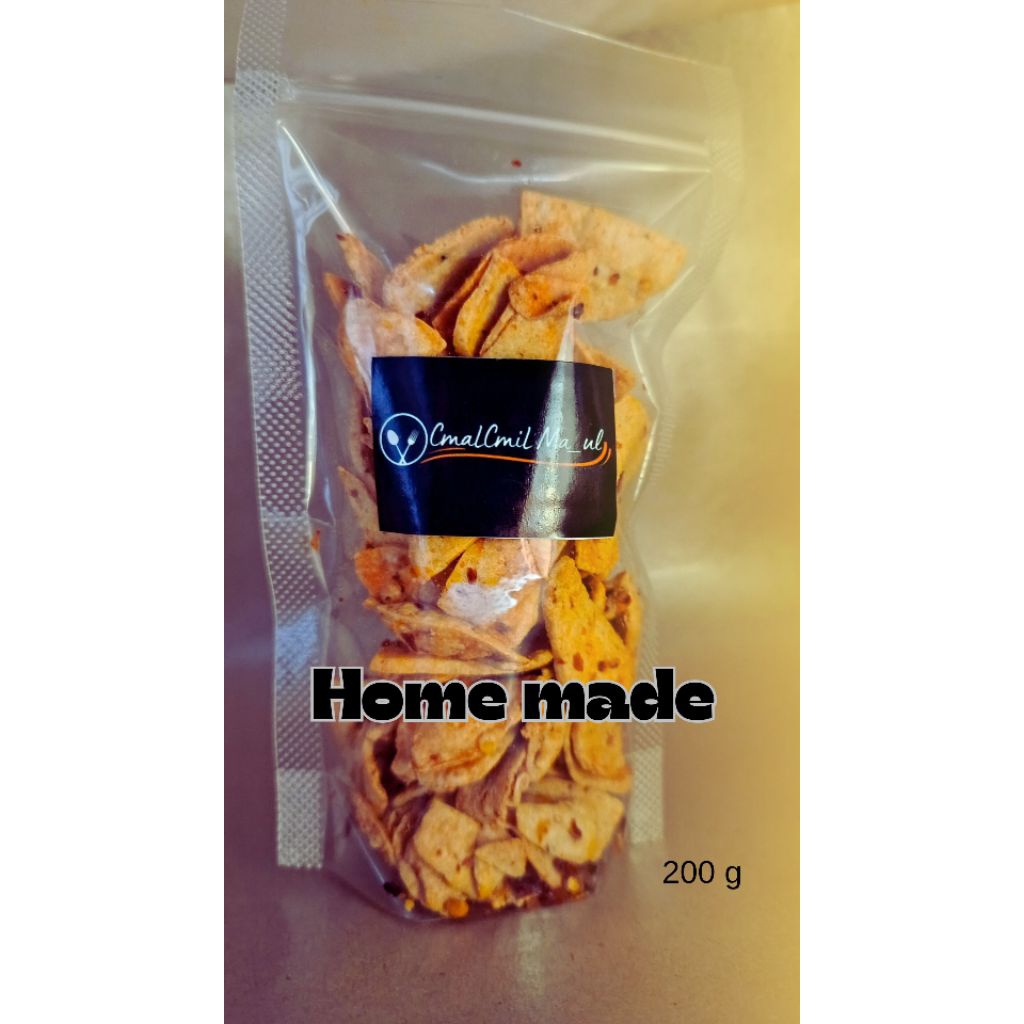 

kripik basreng ikan tuna 200g camilan enak