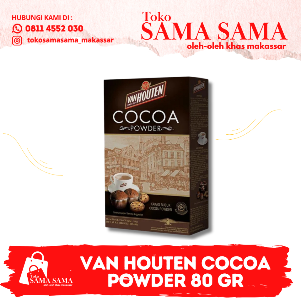 

VAN HOUTEN COCOA POWDER 80 GR