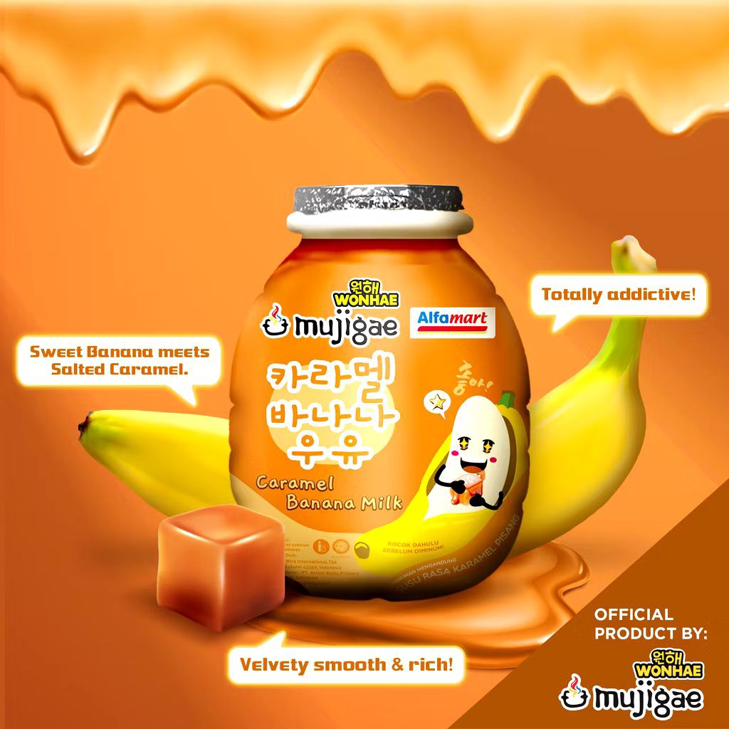 

Mujigae Wonhae Caramel Banana Milk 250ml Ori (tidak dapat sedotan)