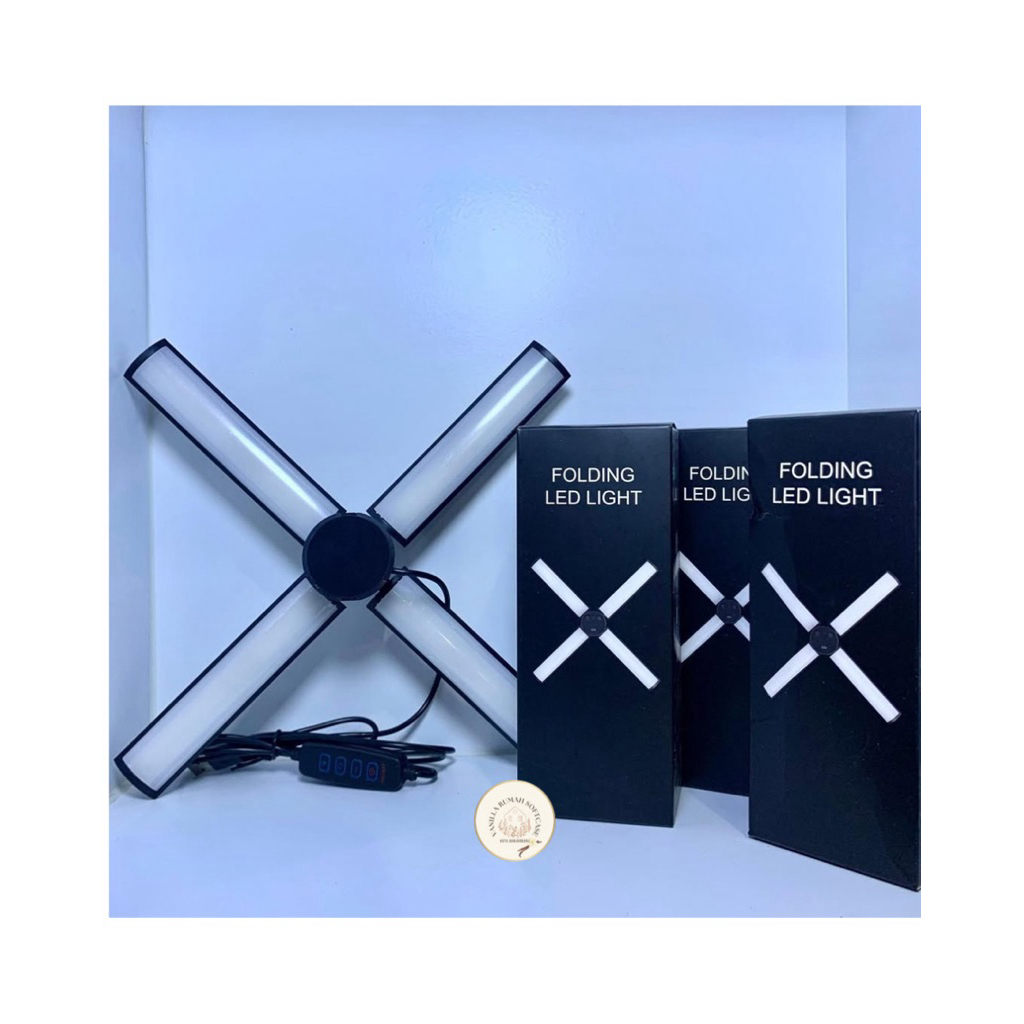 1 SET PAKET LAMPU LED MINI STARLIGHT + TRIPOD + HOLDER SET SUPER TERANG MAKE UP VLOG LAMPU RINGLIGHT