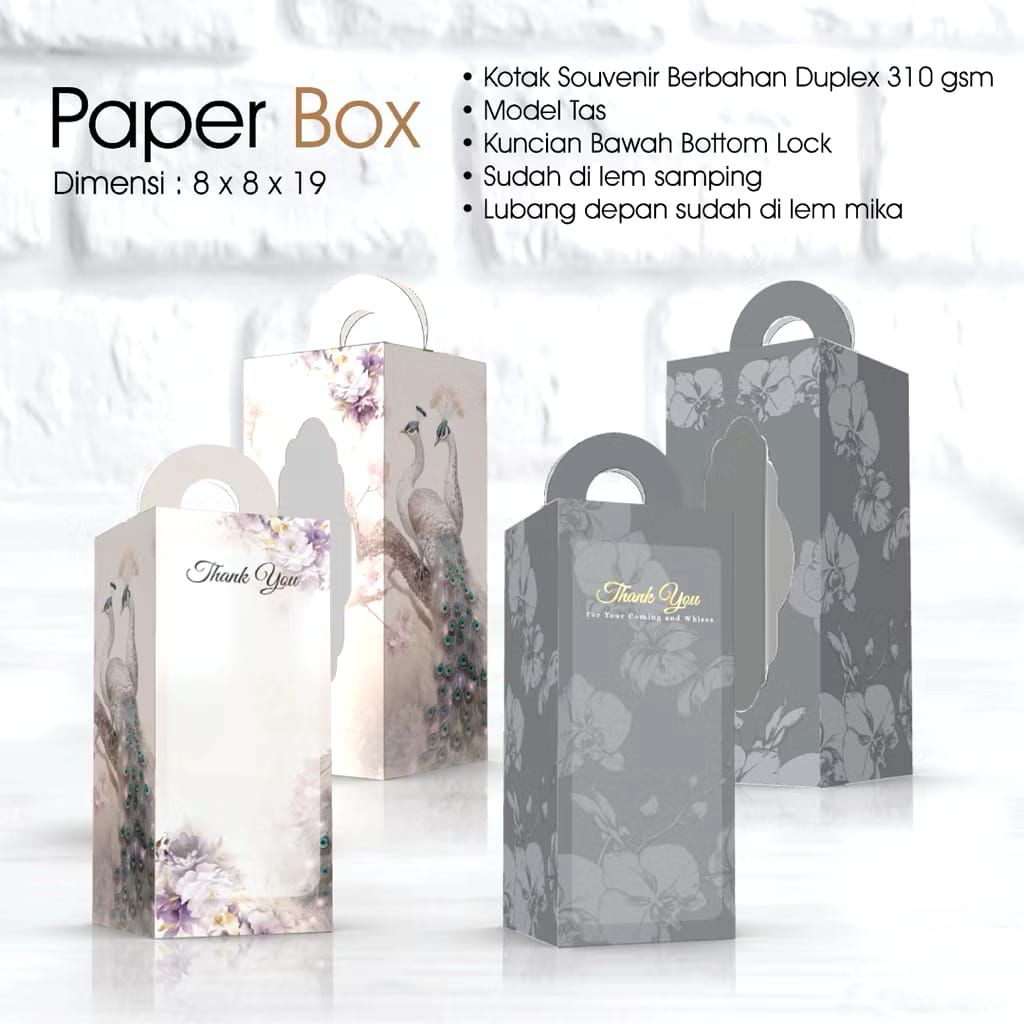 

Box Souvenir Uk. 8 x 8 x 19 Duplex