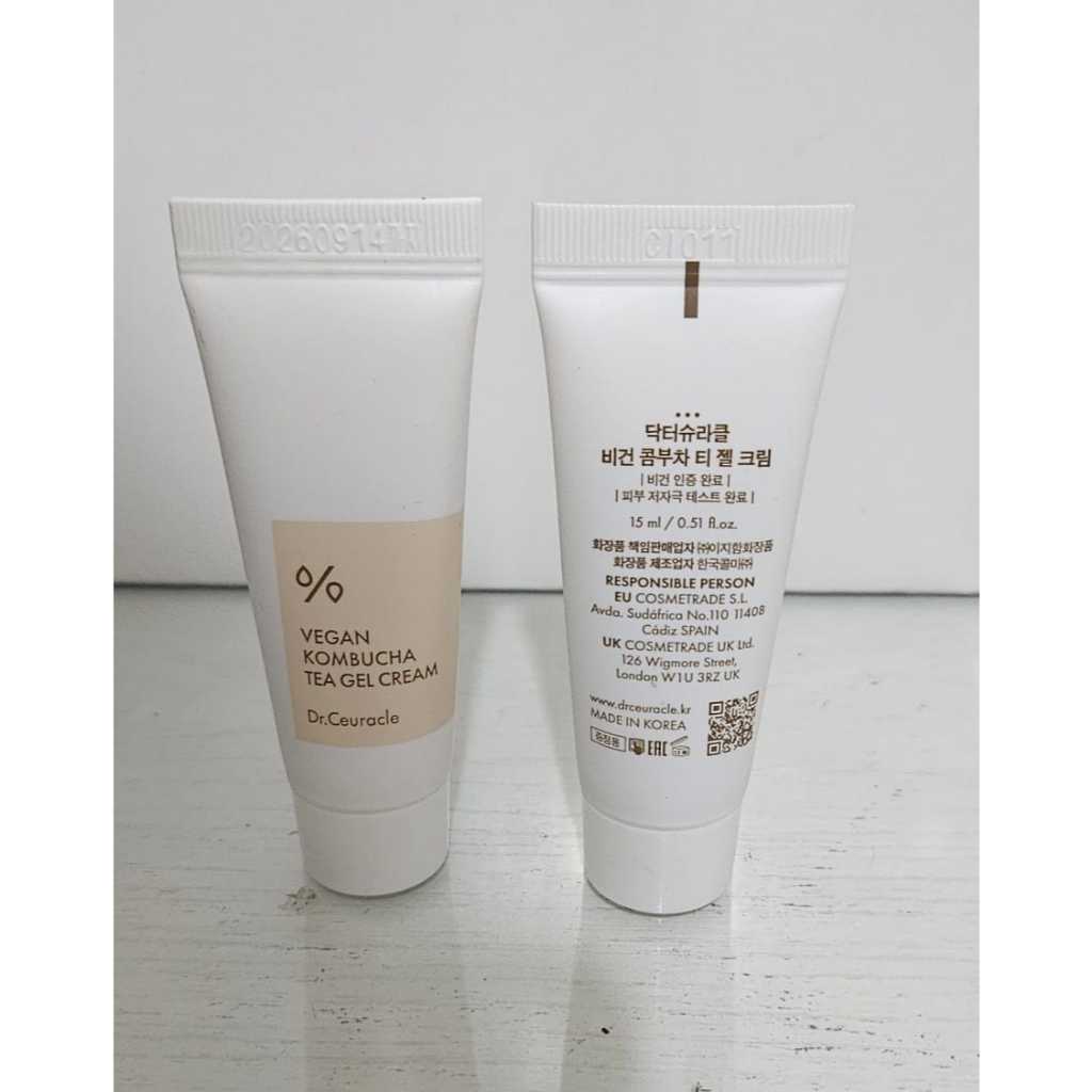 Dr. Ceuracle Vegan Kombucha Tea Gel Cream 15ml