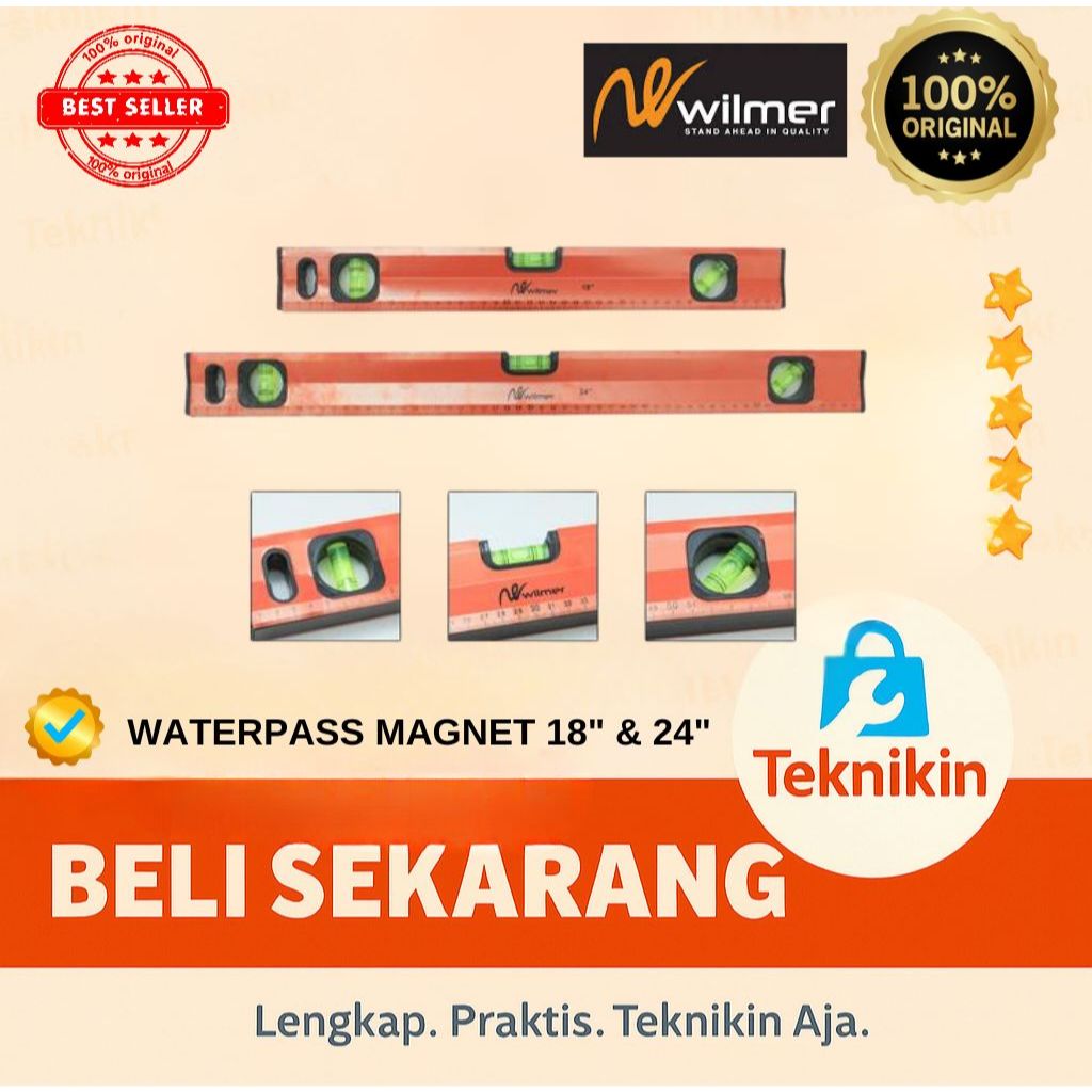 

Waterpass Aluminium Magnet 18, 24inch WILMER