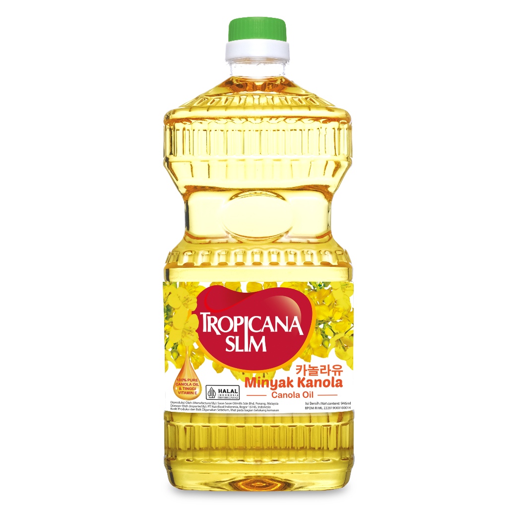 Tropicana Slim Minyak Canola Botol 946Ml
