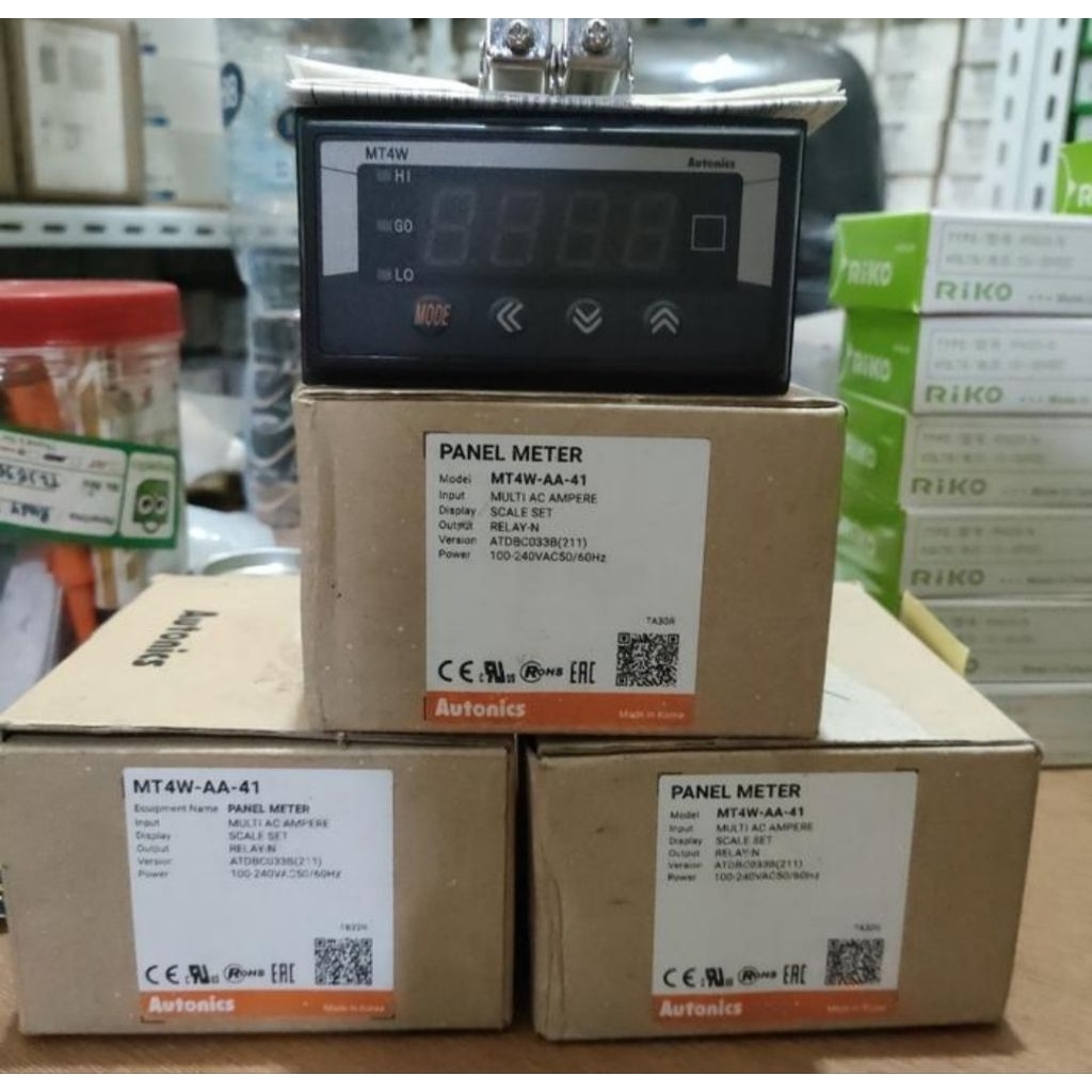 PANEL METER AUTONICS MT4W-AA-41/MT4W-AA-41 AUTONICS ORIGINAL
