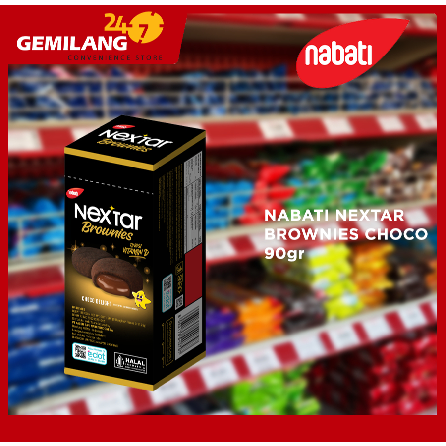 

NABATI NEXTAR BROWNIES CHOCO 90gr