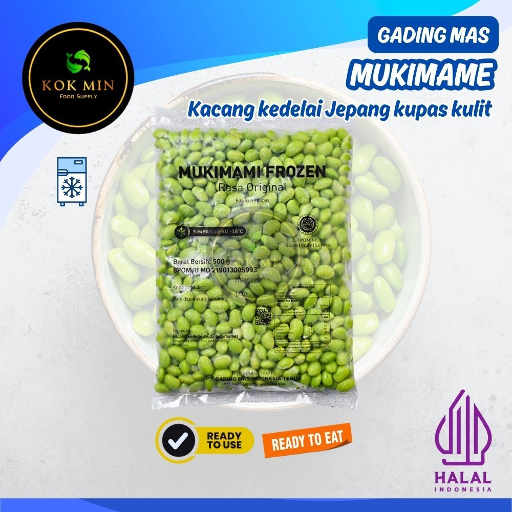 

Mukimame / Edamame Kupas / Kacang Polong Jepang - 250 gram