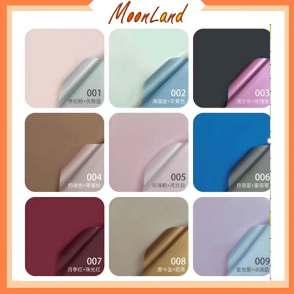 

20 Lembar Kertas Buket Cellophane 2 Warna Wrapping Paper Kertas Kado KB6071