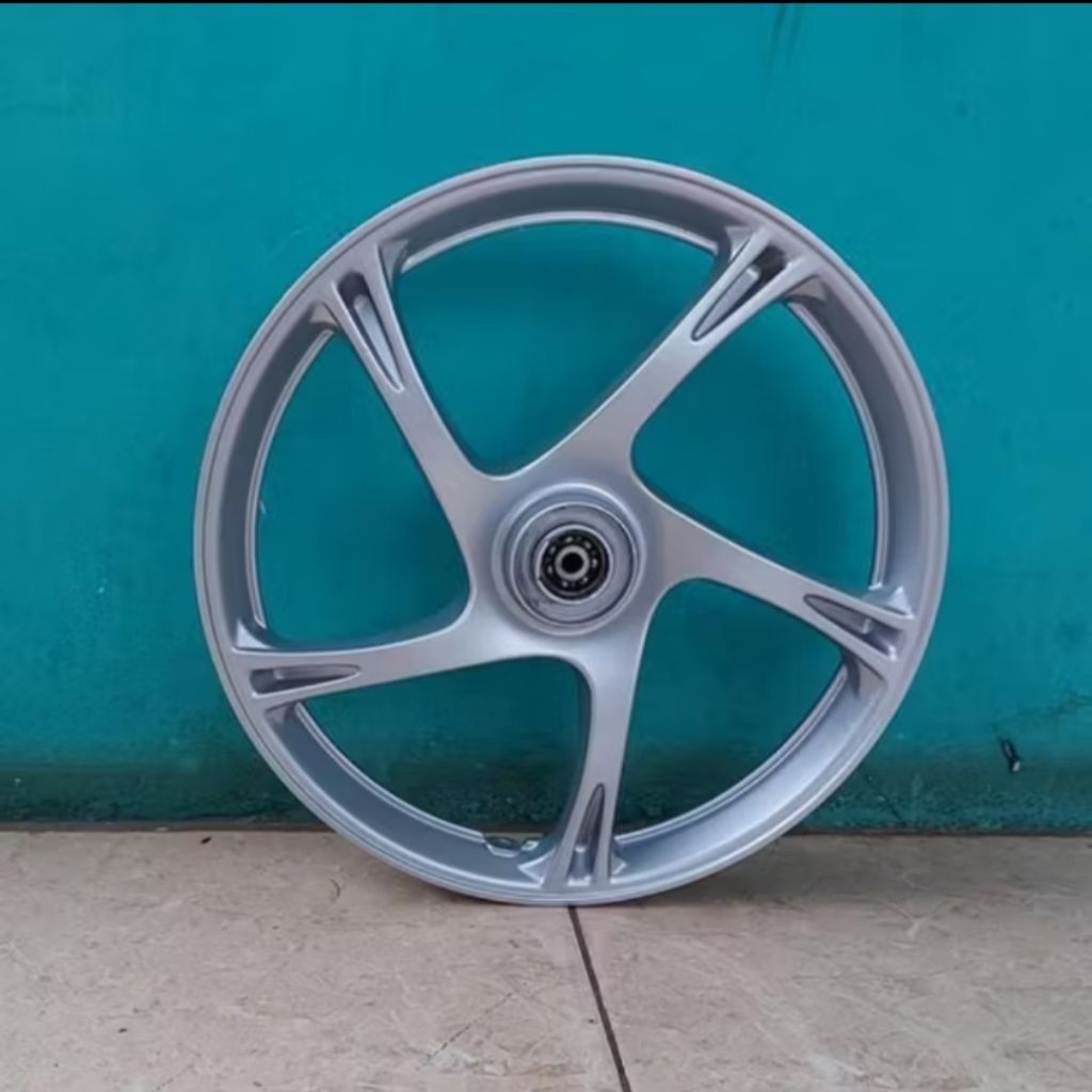 VELG/PELEK RODA DEPAN MOTOR YAMAHA MIO SPORTY, MIO SOUL ORIGINAL COPOTAN