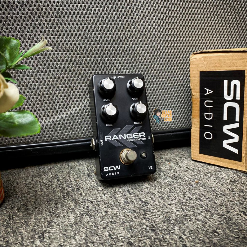 SCW Audio Ranger V2 Overdrive Distortion Pedal
