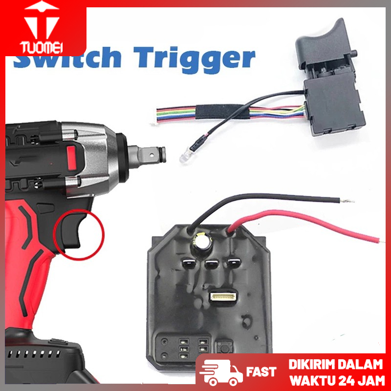 Impact Wrench Controller JLD Switch Modul Impact Wrench Impact Wrench Drill Brushless JLD Esc Speed 