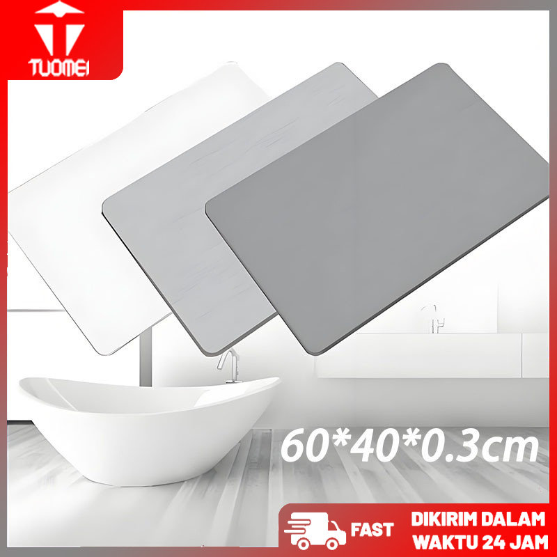 Keset Kamar Penyerap Keset Anti Slip Serap Air Anti Anti Bakteri Anti Slip Bath Mat