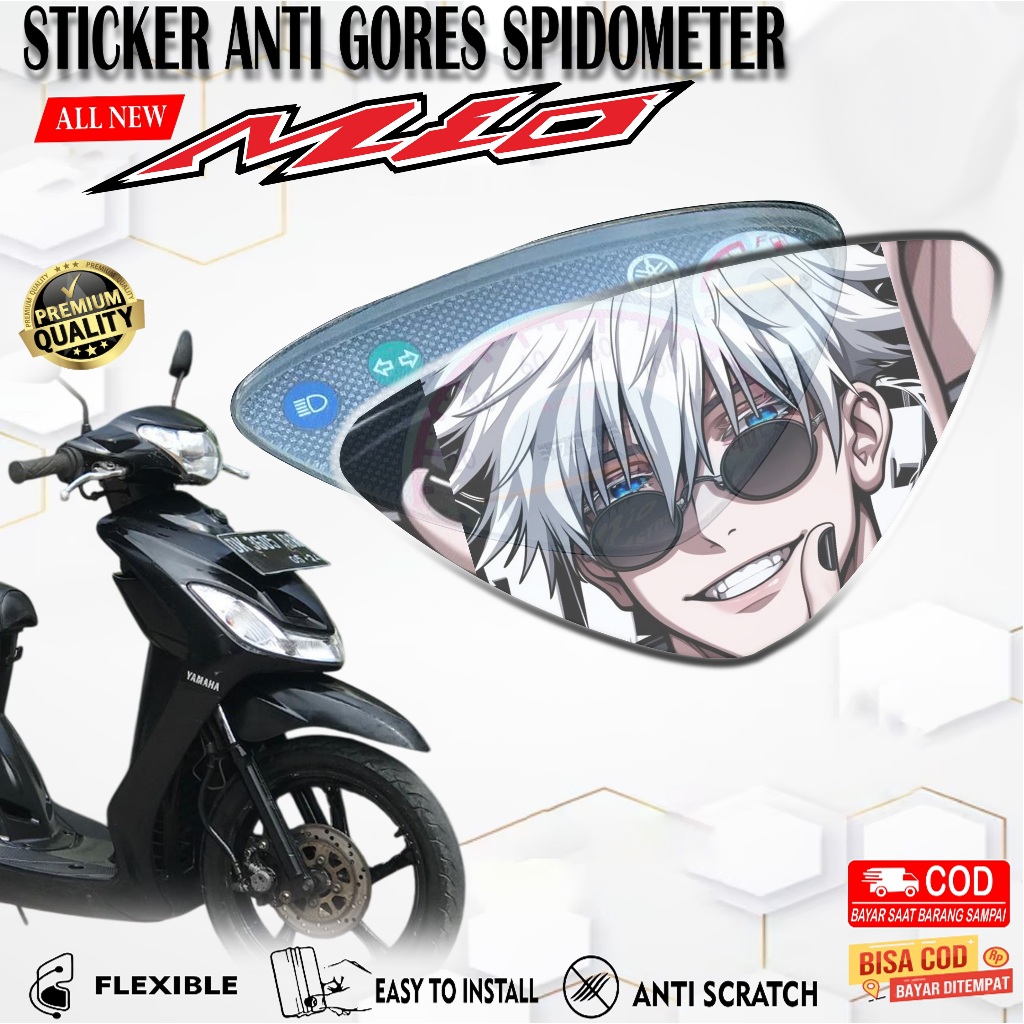 01 STIKER PELINDUNG SPEEDOMETER MIO SPORTY - STIKER SPEEDOMETER MIO SPORTY ANIME