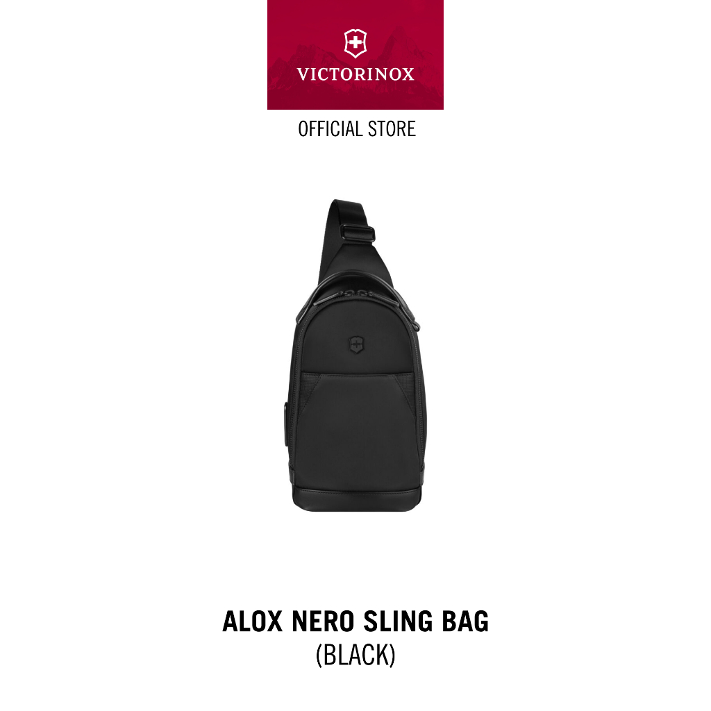 Victorinox Alox Nero, Tas Selempang, Hitan
