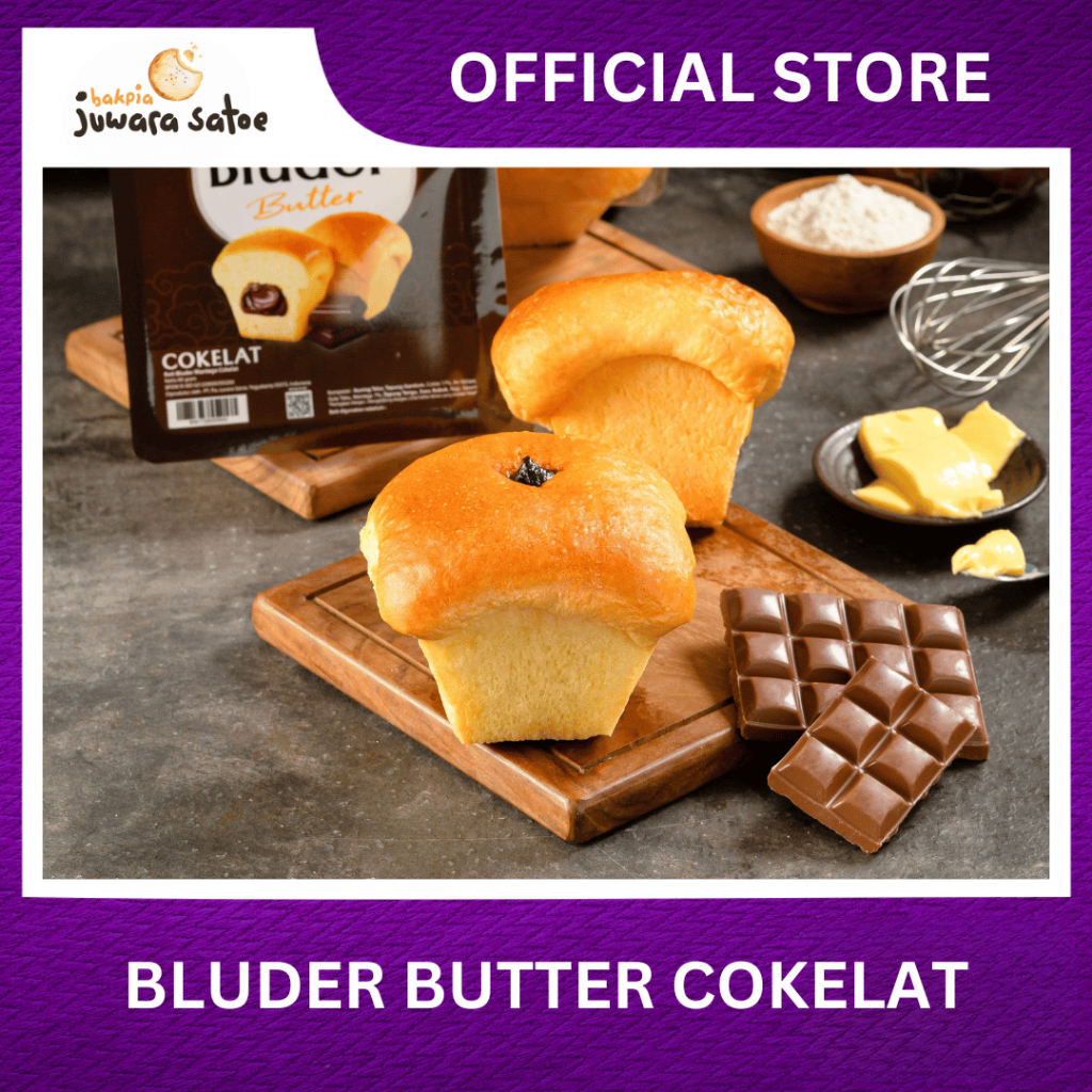 

BLUDER BUTTER COKELAT [PENGIRIMAN KE JAWA SAJA] - JUWARA SATOE