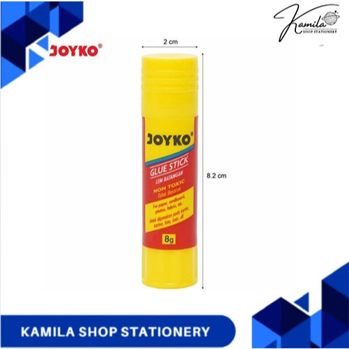

LEM KERTAS JOYKO GLUE STICK 8 GRAM