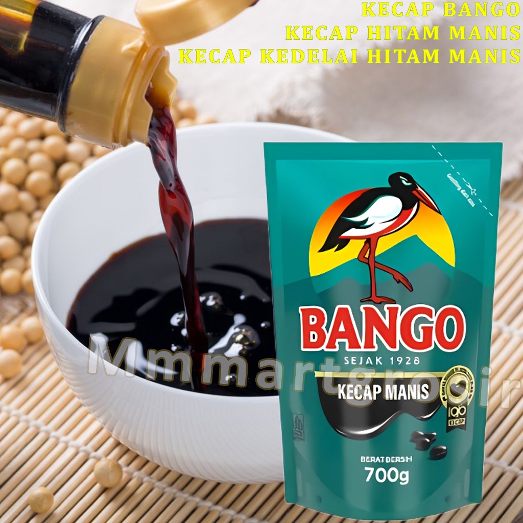 

Kecap Bango / Kecap Hitam Manis / Kecap Kedelai Hitam Manis / 700gr