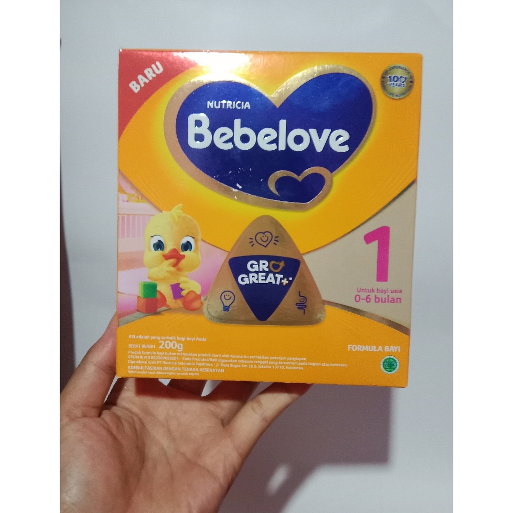 Bebelove 1 - Susu Formula Bayi Bubuk 0-6 bulan 200 gram