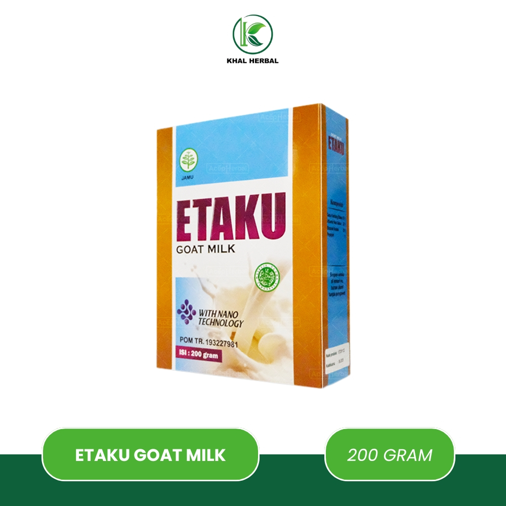 

Walatra Etaku Goat Milk - Susu Kambing Etawa Bubuk - 200 Gram