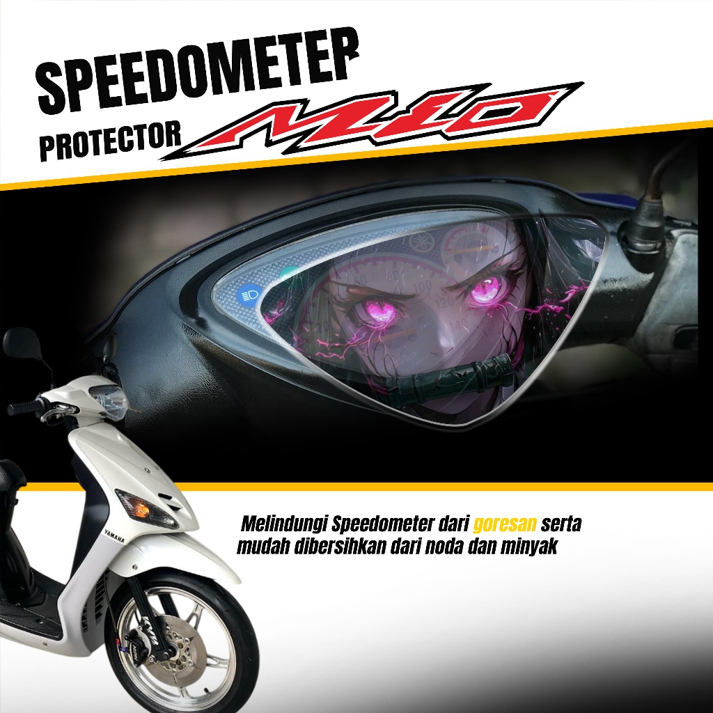 ANTI GORES SPEEDOMETER MIO SPORTY - STICKER PELINDUNG SPEEDOMETER MIO SPORTY ANIME